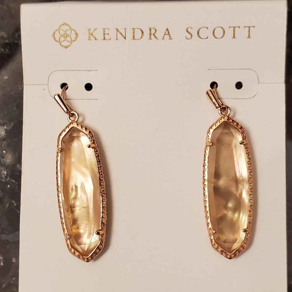 Kendra Scott Blush Drop Earrings